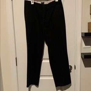 Dockers Straight Fit Black Trousers